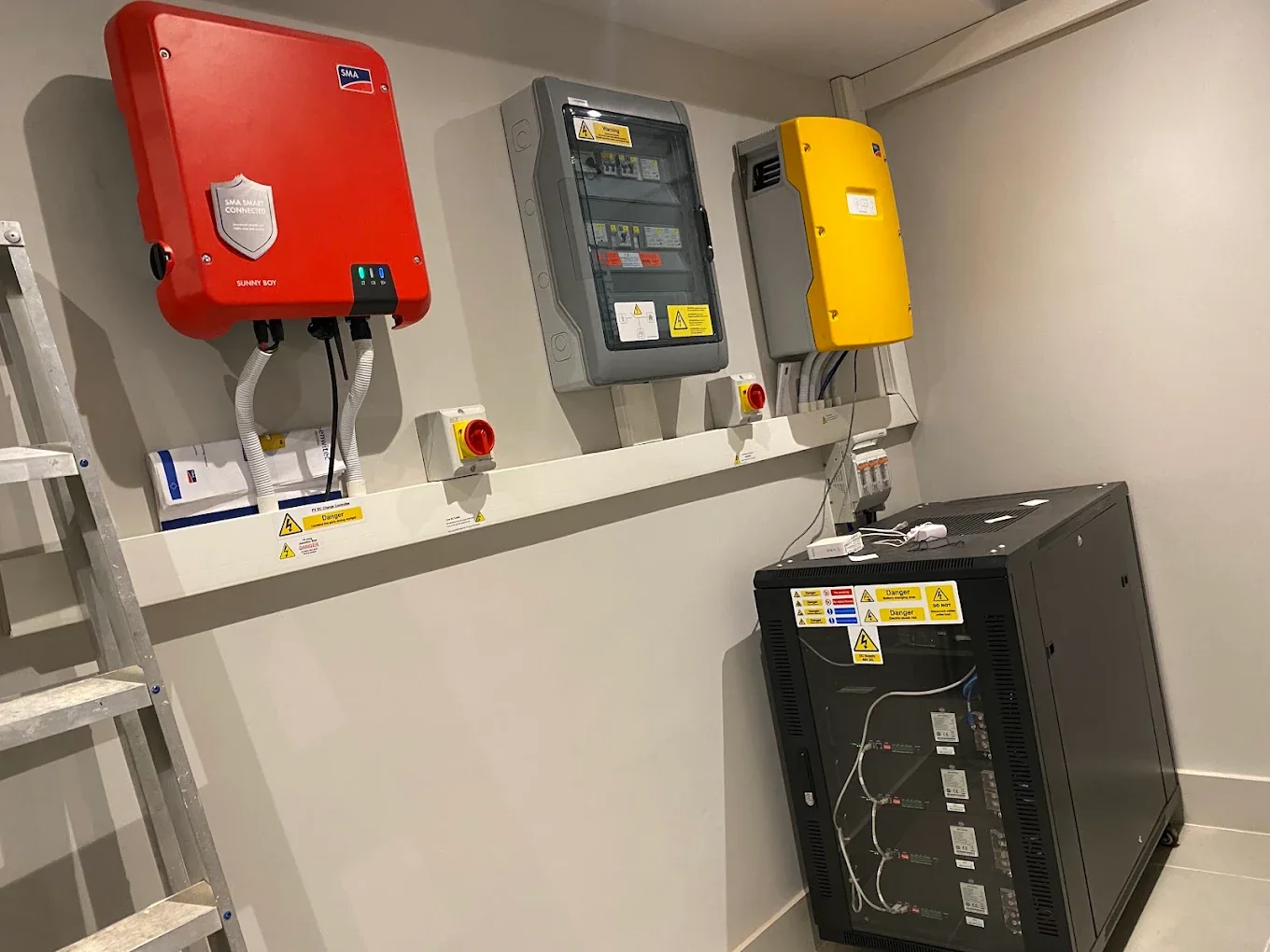 Inverters installation by MSNT Energy Resources