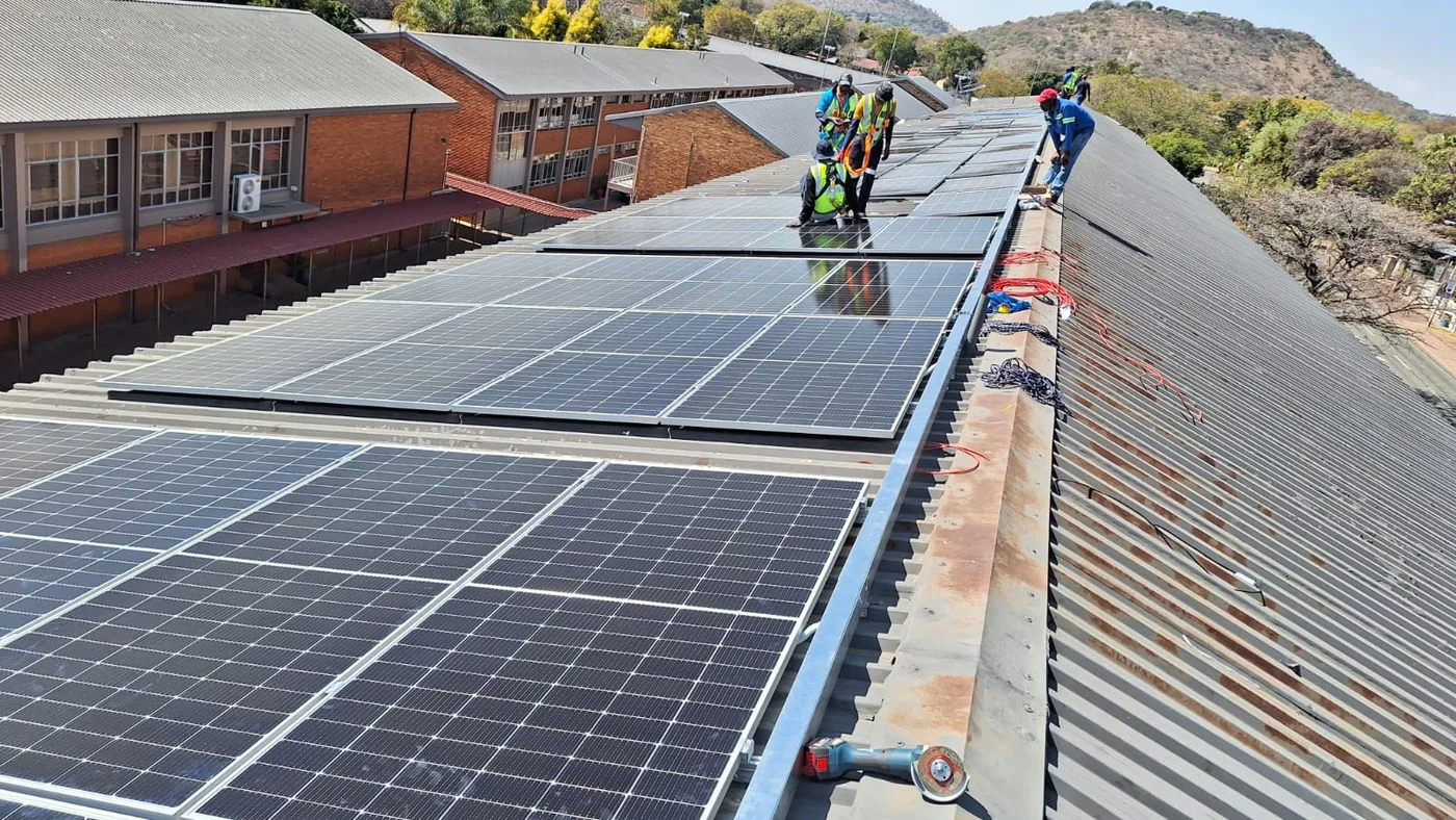 50kW Solar PV for a High School, Johannesburg, Gauteng