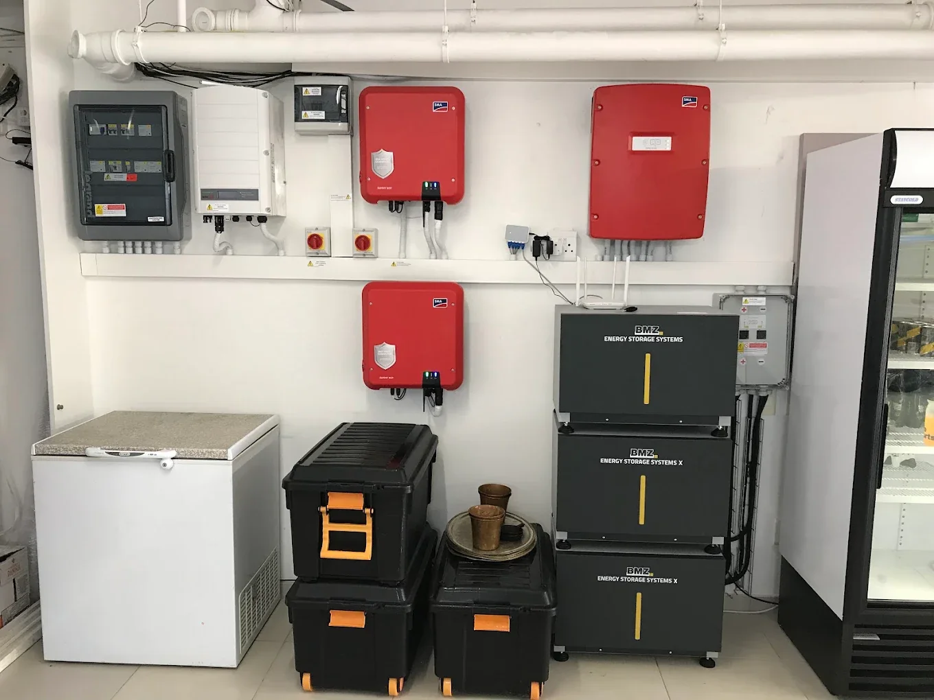 Inverters installation by MSNT Energy Resources